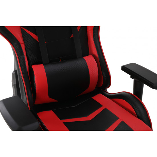 Devo Gaming Chair - Fliktik Carbon Fiber Red Devo Gaming Chair - Fliktik Carbon Fiber Red