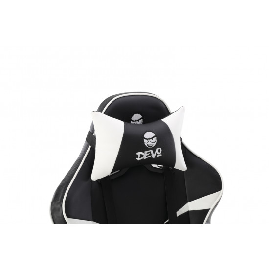 Devo Gaming Chair - Zoltik White Devo Gaming Chair - Zoltik White