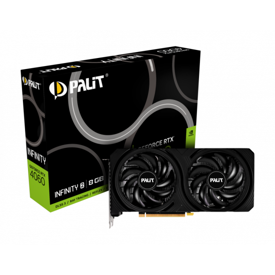 Palit GeForce RTX 4060 Infinity 2 8GB GDDR6 GPU Palit GeForce RTX 4060 Infinity 2 8GB GDDR6 GPU