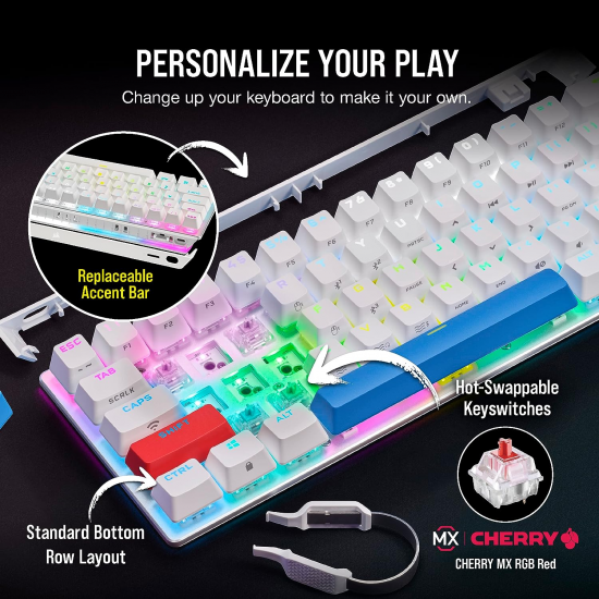 Corsair K70 Pro Mini Wireless Mechanical keyboard - Red switches