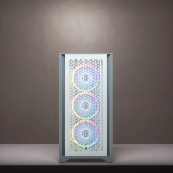 Corsair 4000D V2 AIRFLOW Tempered Glass Mid-Tower ATX Case - White