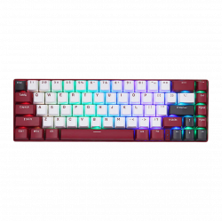 Motospeed BK67 RGB Mechanical Game Keyboard - Red - Blue Switch Motospeed BK67 RGB Mechanical Game Keyboard - Red - Blue Switch