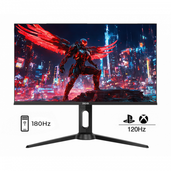 Devo Gaming monitor - DFI27180 - 27" Fast IPS FHD 180Hz 0.5ms Devo Gaming monitor - DFI27180 - 27" Fast IPS FHD 180Hz 0.5ms