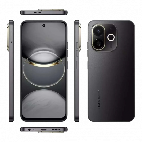 Tecno Spark 30-5G [256GB+8GB] KL8 - Midnight Shadow