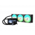 TRYX PANORAMA 360mm AIO Liquid CPU Cooler ARGB - Black
