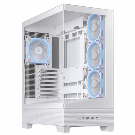 ASUS A31 Plus TG ARGB Case - White