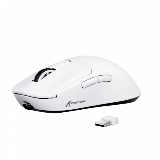 Attack Shark X3 Tri-Mode Mouse - White Attack Shark X3 Tri-Mode Mouse - White