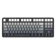 Attack Shark M87Pro V2 Tri-Mode RGB TKL Mechanical Keyboard - White Jade Switch - Moon Night