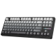 Attack Shark M87Pro V2 Tri-Mode RGB TKL Mechanical Keyboard - White Jade Switch - Moon Night