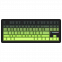 Attack Shark M87Pro V2 Tri-Mode RGB TKL Mechanical Keyboard - White Jade Switch - Matcha
