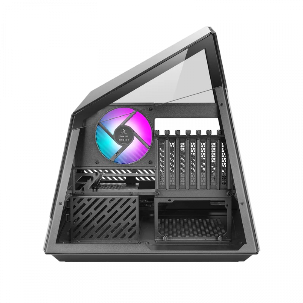 صندوق AZZA Mesa 811 – كيس ألعاب ميد-تاور ATX | تدفق هواء ممتاز وزجاج مقسّى