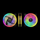 Gamdias Aeolus M2-1201 ARGB Fan Gamdias Aeolus M2-1201 ARGB Fan