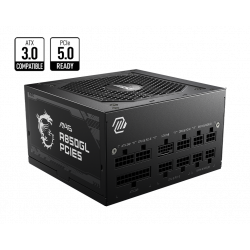 MSI - MAG A850GL PCIE5 - 850w - 80 Plus Gold - Modular - PSU MSI - MAG A850GL PCIE5 - 850w - 80 Plus Gold - Modular - PSU
