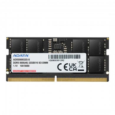 Adata Laptop Memory DDR5 32gb - 5600Mhz (1x32gb)