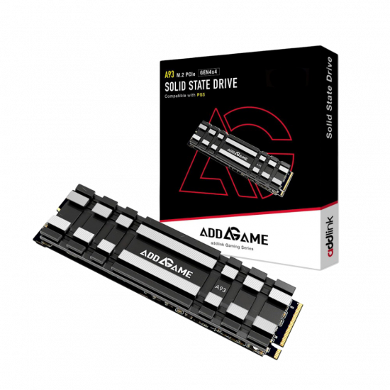 Addlink A93 NVMe Gen 4 M.2 - 2TB - Supports PS5 Addlink A93 NVMe Gen 4 M.2 - 2TB - Supports PS5
