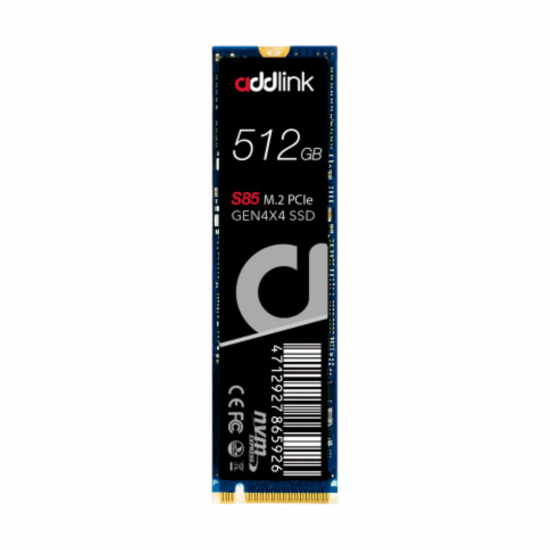 Addlink S85 NVMe Gen 4 M.2 - 512gb Addlink S85 NVMe Gen 4 M.2 - 512gb