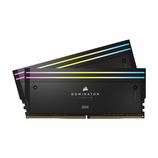 Corsair Dominator Titanium DDR5 32GB 6000MHz (2x16GB) - Black - 30-36-36-76