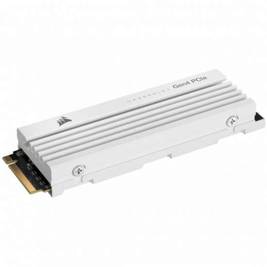 Corsair Force Series - MP600 Pro LPX NVMe M.2 Gen4 - 1TB - White Corsair Force Series - MP600 Pro LPX NVMe M.2 Gen4 - 1TB - White