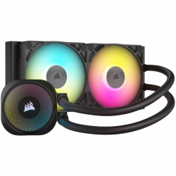 Corsair iCUE Link TITAN 240 RX RGB Liquid CPU Cooler - Black Corsair iCUE Link TITAN 240 RX RGB Liquid CPU Cooler - Black