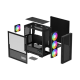 DeepCool CH560 Digital E-ATX 4F RGB Case - Black