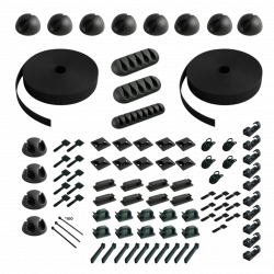 Devo Repair - Cable Management Kit - Black
