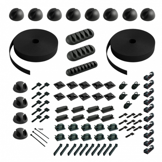 Devo Repair - Cable Management Kit - Black