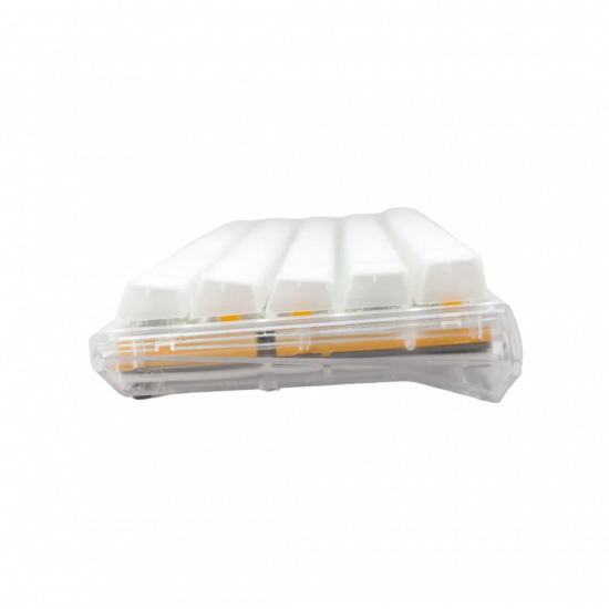 Ducky One 3 Aura White Mini - Arabic - Red Switch - White Ducky One 3 Aura White Mini - Arabic - Red Switch - White