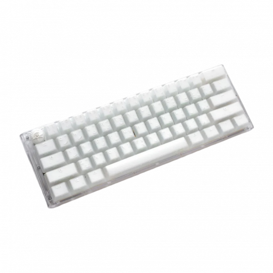Ducky One 3 Aura White Mini - Arabic - Red Switch - White Ducky One 3 Aura White Mini - Arabic - Red Switch - White