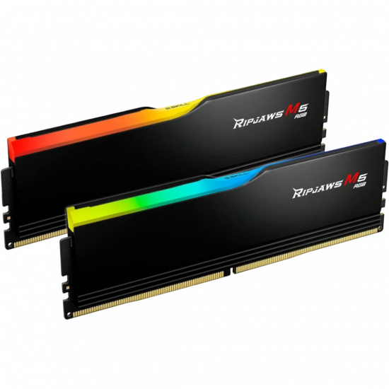 G.SKILL Ripjaws M5 RGB DDR5 32GB - 6400MHz (2x16GB) - Black