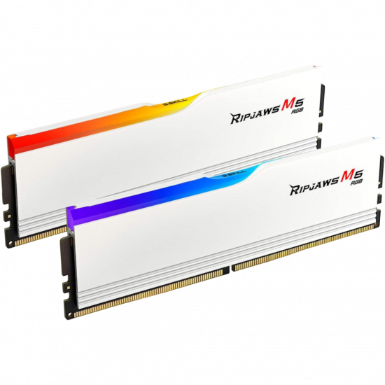 G.SKILL Ripjaws M5 RGB DDR5 32GB - 6400MHz (2x16GB) - White