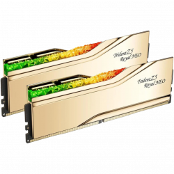 G.SKILL Trident Z5 Royal NEO RGB DDR5 32GB - 8000MHz (2x16GB) - Gold