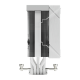 Gamdias Boreas M2-51D Aircooler - White Gamdias Boreas M2-51D Aircooler - White