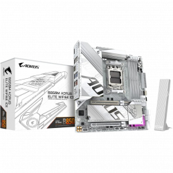Gigabyte B850M A ELT WF6E Ice Motherboard - White