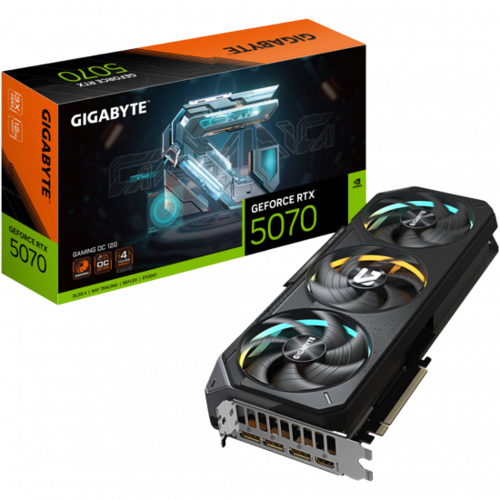 Gigabyte GeForce RTX 5070 Gaming OC 12GB GDDR7 GPU