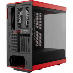 HYTE Y40 ATX Mid-Tower Case - Black Red
