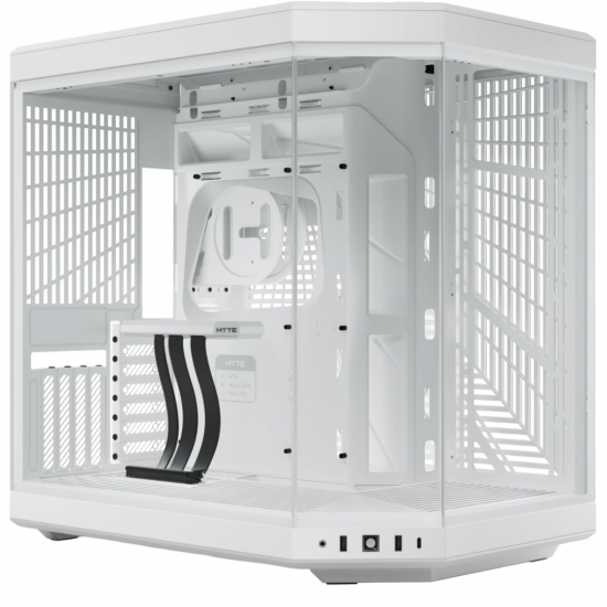 HYTE Y70 ATX Dual Chamber Mid-Tower Case - White
