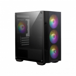 MSI MAG Forge M100A Micro-ATX Tower Black Gaming Case