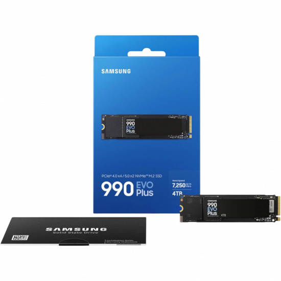 Samsung 990 EVO Plus 4.0 NVMe M.2 PCIe - 4TB