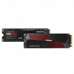 Samsung 990 PRO PCIe Gen 4 NVMe M.2 with Heat Sink - 4TB