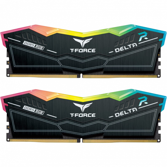 T-Force DELTA 32GB DDR5 - 5600MHz (2x16GB) CL40 - RGB - Black
