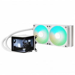 TRYX PANORAMA 240mm AIO Liquid Cooler ARGB - White