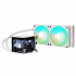 TRYX PANORAMA 240mm AIO Liquid Cooler ARGB - White