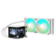 TRYX PANORAMA 240mm AIO Liquid Cooler ARGB - White