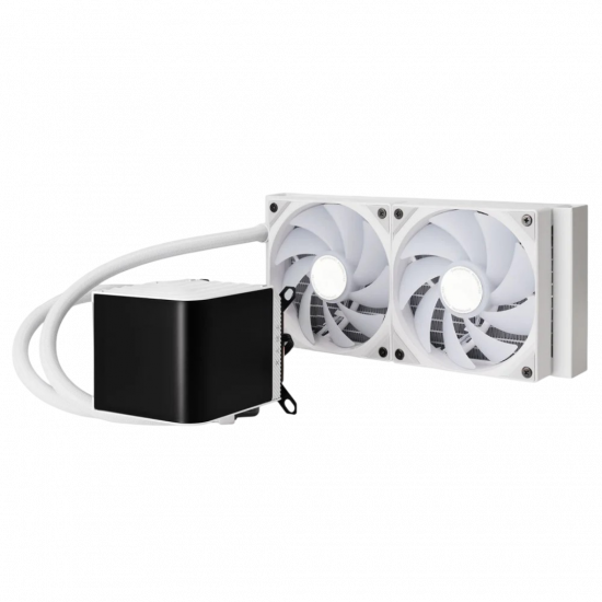 TRYX PANORAMA 240mm AIO Liquid Cooler ARGB - White
