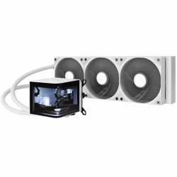 TRYX PANORAMA 360mm AIO Liquid Cooler ARGB - White