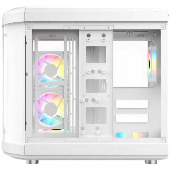 Tortox Vidrio ATX Case with 6 Fans - White Tortox Vidrio ATX Case with 6 Fans - White