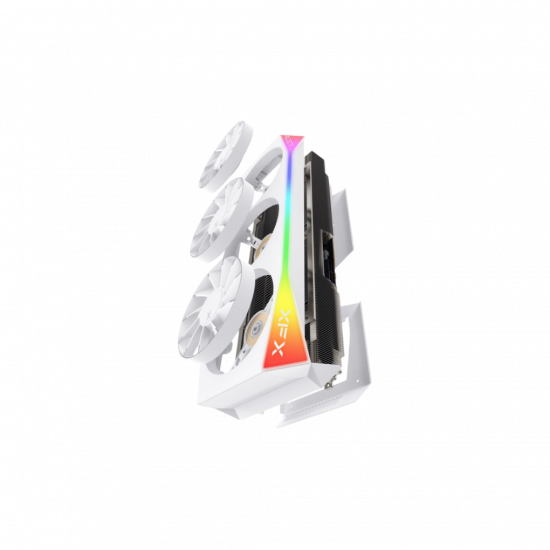 XFX Mercury RX 9070 XT MAG AIR 16GB RGB 3xDP GPU - White XFX Mercury RX 9070 XT MAG AIR 16GB RGB 3xDP GPU - White
