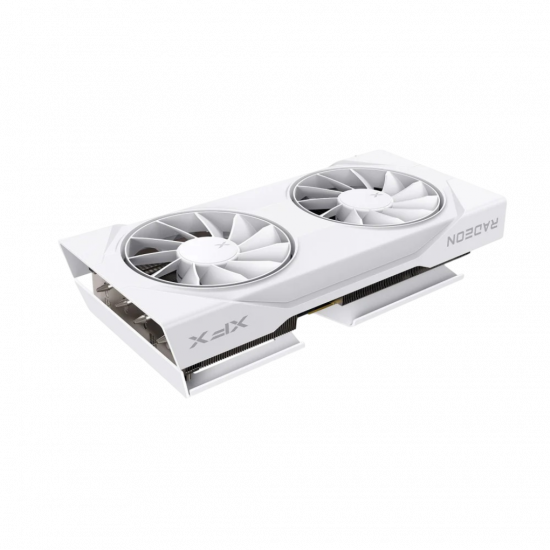 XFX Swift AMD Radeon RX 9060 XT OC 8GB 2xDP GPU - White