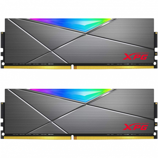 XPG Spectrix D50 DDR4 16gb - 3200Mhz (2x8gb) - RGB - Gray