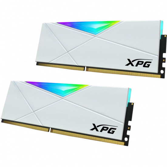 XPG Spectrix D50 DDR4 16gb - 3600Mhz (2x8gb) - RGB - White